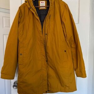 Yellow (Acorn) Fjallraven Parka Jacket, XXL